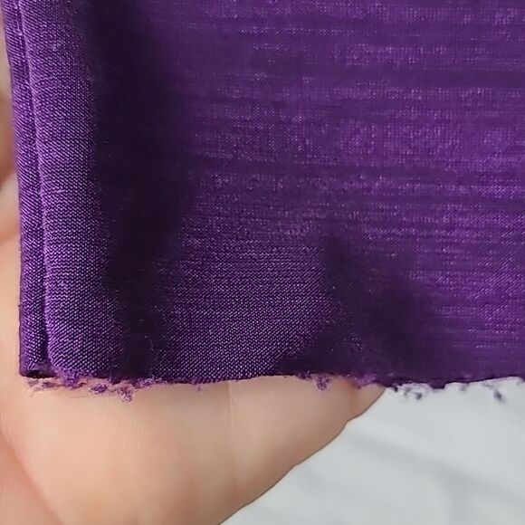 TAHARI Purple Plum Tiered Sheath Dress Matte Jersey MOTB Wedding Party Formal - Picture 6 of 11